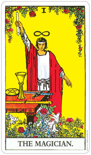 Miniature Rider-Waite Tarot Deck 78 Cards US Games English Guidebook