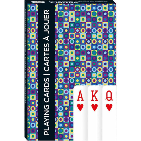 Piatnik Dots Bridge Playing Cards Deck Red or Blue Random Color