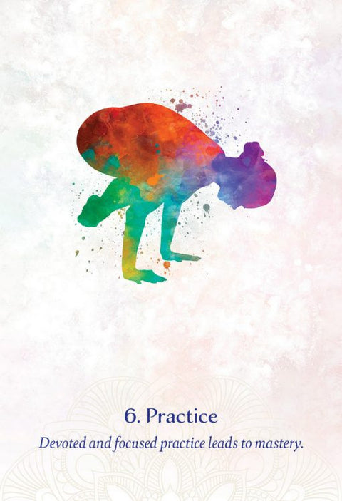 Yoga Wisdom Oracle Cards Deck Blue Angel By Anthony Salerno Daily Practice NEW
