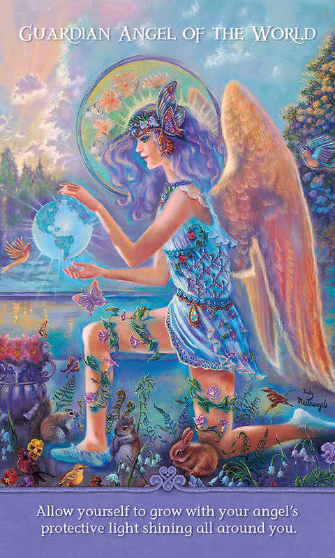 Inspirational Wisdom from Angels & Fairies Oracle Card Deck US Games
