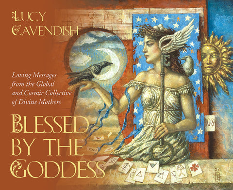 Blessed By The Goddess Cards Deck Blue Angel Lucy Cavendish Loving Messages NEW