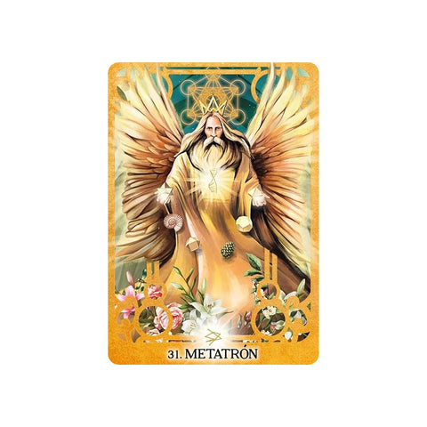 Archangel Fire Oracle Cards & Guidebook Spanish Deck by Inner Traditions
