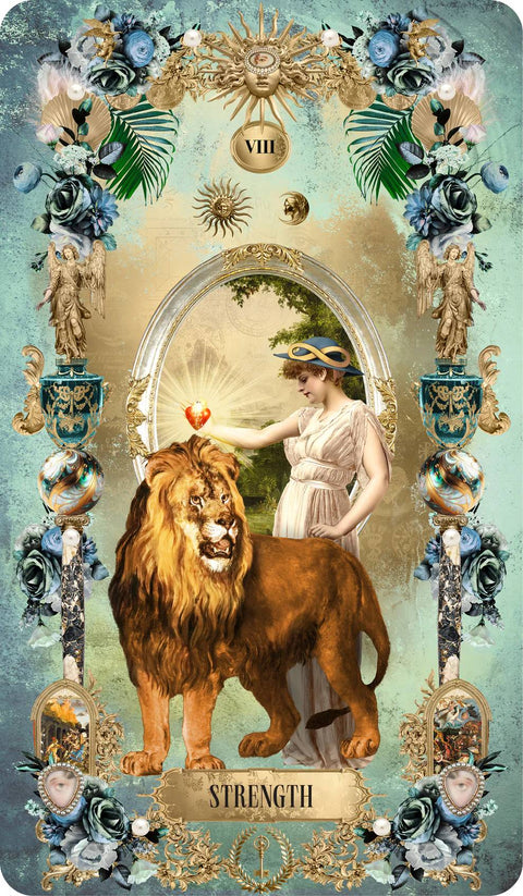Tarot Divinatorium Tarot Card Deck by Andre Sanchez w/ Guidebook (Rockpool)