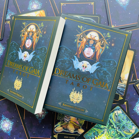 Dreams of Gaia Tarot Deck 78 Cards with Guidebook by Blue Angel