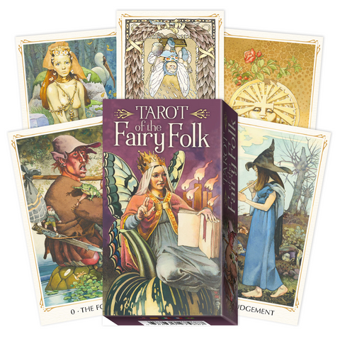 Tarot Of The Fairy Folk Cards Deck Lo Scarabeo Rachel Paul Refined Edition NEW
