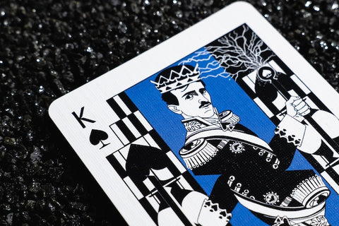 Pelican Playing Cards by Rokas Magic USPCC Black Luxury Foil Tuck Box