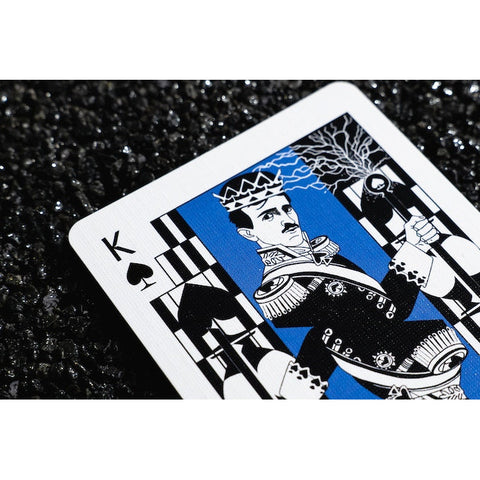 Pelican Playing Cards by Rokas Magic USPCC Black Luxury Foil Tuck Box