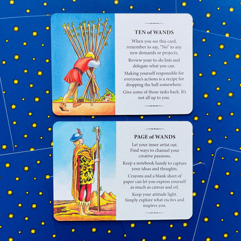 Practical Tarot Wisdom Radiant Rider-Waite 78-Card Deck US Games