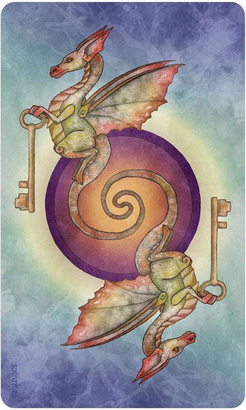 For the Love of Dragons Oracle Deck & Guidebook by Amy Brown US Games
