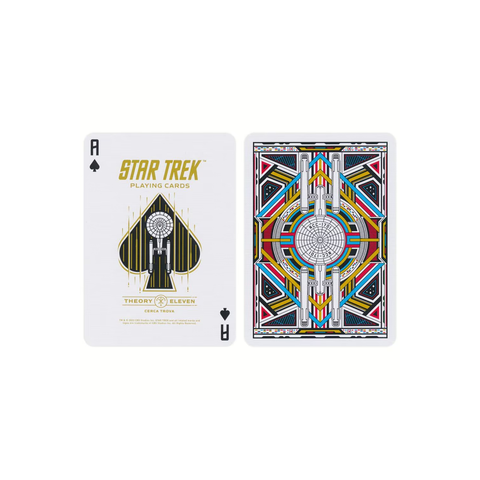 Star Trek Playing Cards Light Edition Theory 11 Magic Tricks USpcc T1177