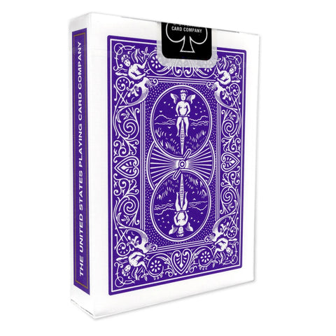 Bicycle Rider Back Violet Playing Cards Deck for Poker & Magic Tricks