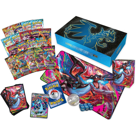 Pokemon Mega Charizard X ex Ultra Premium Collection Box 18 Booster Packs