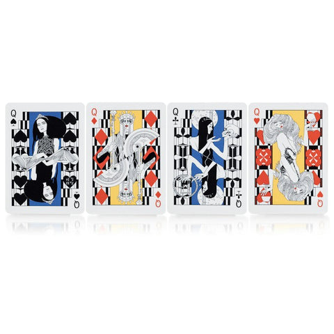 Pelican Playing Cards by Rokas Magic USPCC Black Luxury Foil Tuck Box