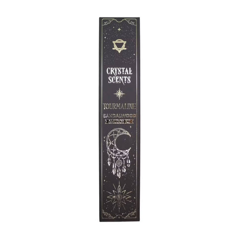 Tourmaline Crystal Scents Smudge Incense - Sandalwood