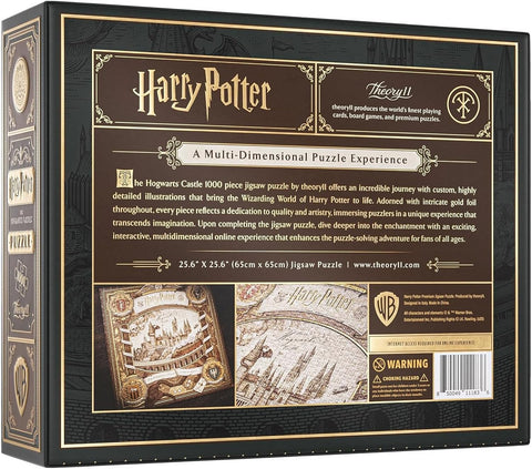 Harry Potter Hogwarts Castle 1000 Piece Jigsaw Puzzle by Theory11