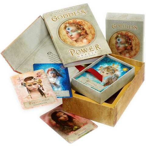 Goddess Power Oracle Set Divination Cards Deck Wisdom Baron-Reid Hay