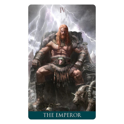 Runic Tarot Mini Deck 78 Cards Norse Runes Divination by Lo Scarabeo