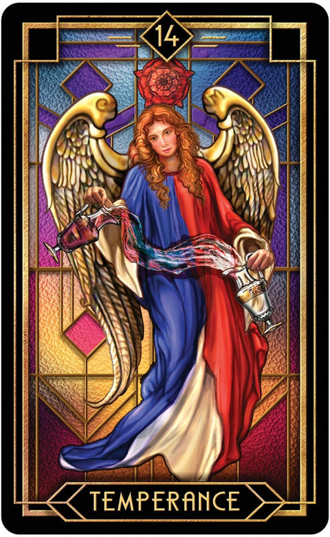 Tarot Decoratif Cards Deck And Book Set US Games Systems Marchetti Esoteric NEW