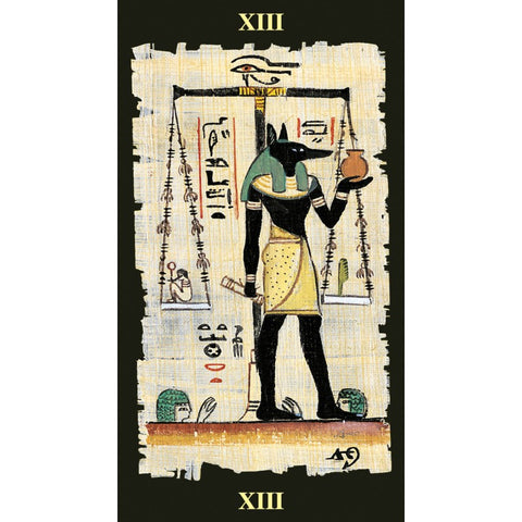 The Egyptian Tarot Cards Deck And Book Lo Scarabeo Esoteric Fortune Telling NEW