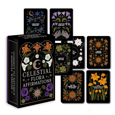 Celestial Flora Affirmations Leaping Hare Press