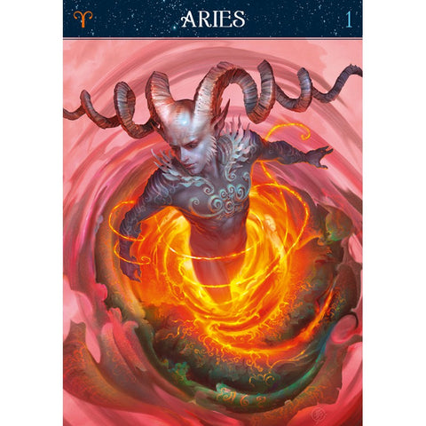 Barbieri Zodiac Astrology Oracle Deck 26 Cards Lo Scarabeo