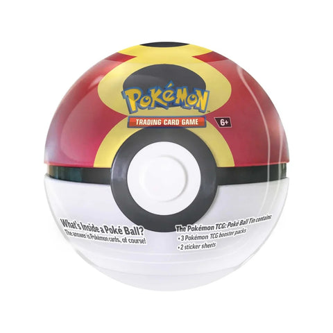 Pokemon TCG Scarlet & Violet Poke Ball Tin 2025 - 3 Booster Packs ENG