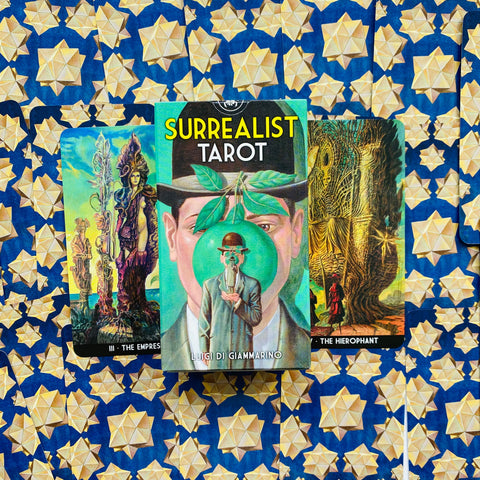 Surrealist Tarot Cards Deck Luigi Di Giammarino Lo Scarabeo Esoteric Fortune NEW