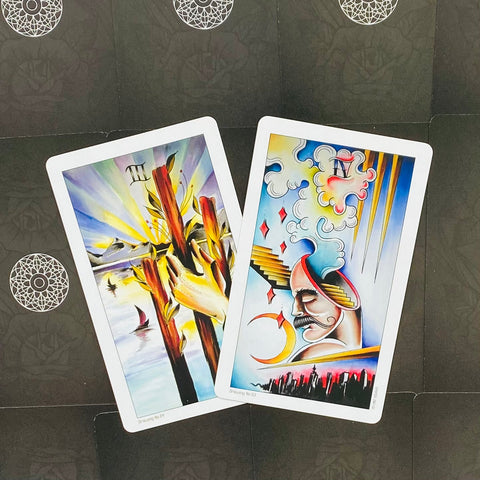 Eight Coins Tattoo Tarot Deck by Lana Zellner 82 Cards US Games Systems