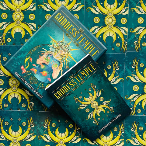 Goddess Temple Oracle Cards Deck by Lo Scarabeo 45 Card Set New Sealed