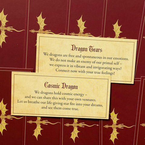 Dragon Magick Oracle Cards Deck Mini Blue Angel Lucy Cavendish Esoteric NEW