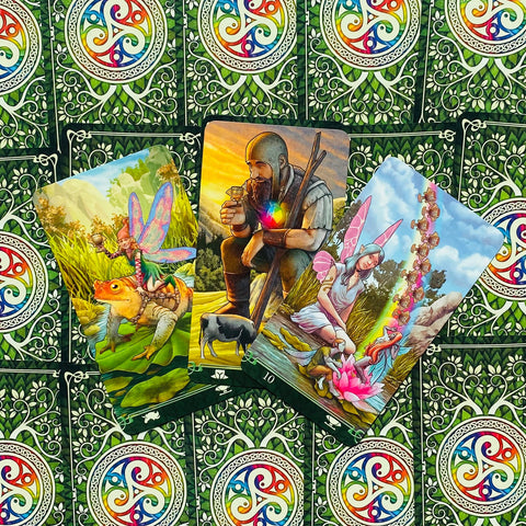 Tarot At The End Of The Rainbow Cards Deck Lo Scarabeo Esoteric Fortune NEW