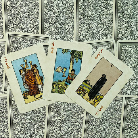 Rider-Waite Tarot Poker Playing Cards Deck with Guidebook by US Games