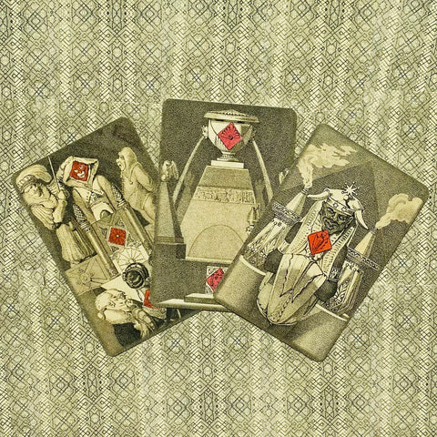 Oracular Cards Of Change Old Cartomancy Playing Cards Lo Scarabeo Esoteric NEW