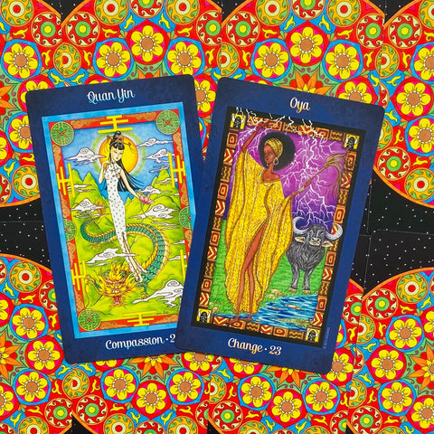 Journey to the Goddess Realm Oracle Card Deck by US Games Systems