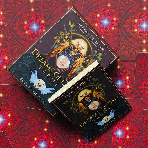 Pocket Dreams of Gaia Tarot Deck 81 Cards by Ravynne Phelan Blue Angel