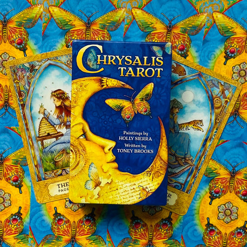 Chrysalis Tarot Deck Cards Mystic Esoteric Telling US Games Systems NEW