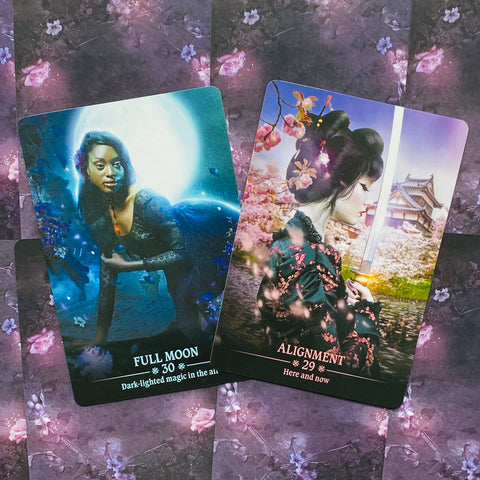 Dark Light Oracle Cards Deck by Alexandra V. Bach & Carole, US Games