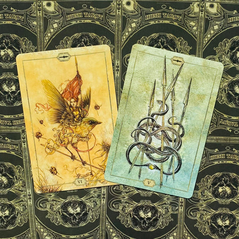 Hush Tarot cards US Games Systems
