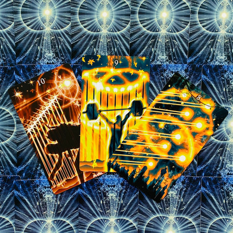 Healing Light Tarot Deck 78 Cards with Guidebook by Lo Scarabeo