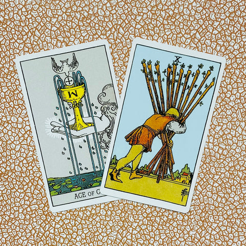 Ae Waite Deluxe Tarot Cards Deck By A.E. Waite And P. C. Smith Agm 1067012031