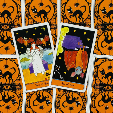 Halloween Tarot Deck by Kipling West 78 Cards US Games Sealed