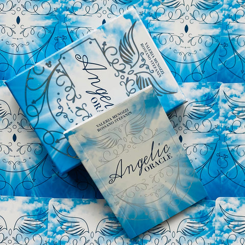 Angelic Oracle Card Deck Lo Scarabeo 32 Cards with Guidebook New Sealed