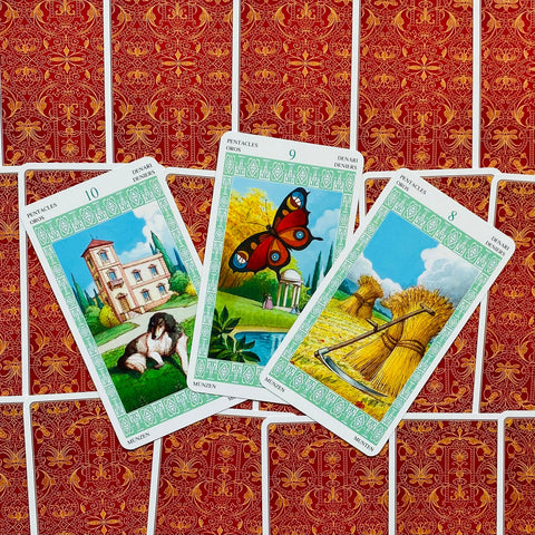 Lo Scarabeo Lenormand Tarot Deck 78 Cards Fortune Telling Divination
