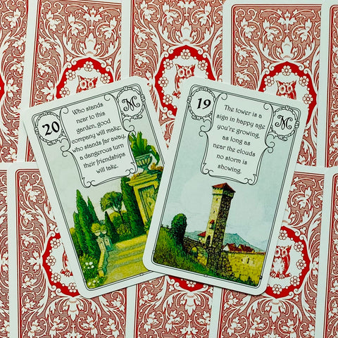 Red Owl By Mlle Lenormand 36 Cards Deck Esoteric Fortune Telling Agm 1067012988