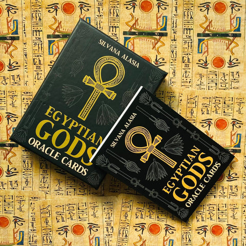 Egyptian Gods Oracle Cards Deck Lo Scarabeo 36 Cards Multilingual New