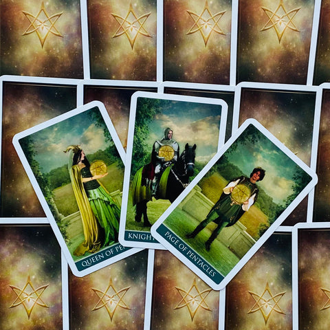 Thelema Mini Tarot Deck by Lo Scarabeo 78 Cards with Guidebook New