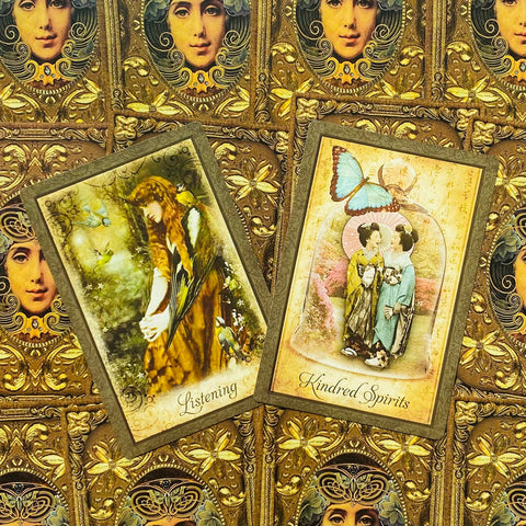 Vintage Wisdom Oracle Cards Deck with Guidebook by US Games Systems