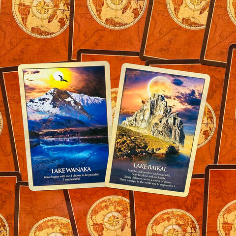 Earth Power Oracle Deck by Blue Angel 41 Sacred Places Divination Cards
