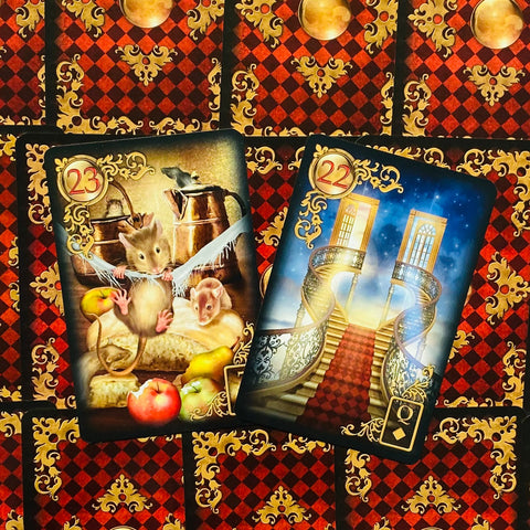 Gilded Reverie Lenormand Expanded Edition Oracle Deck 47 Cards US Games