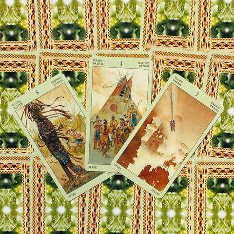 Native American Tarot Deck by Lo Scarabeo 78 Cards with Guidebook